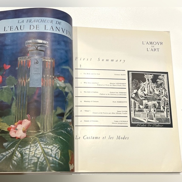 L'Amour de L'Art Le Costume et les Modes / 1st Edition 1952, English Edition - Picture 13 of 13